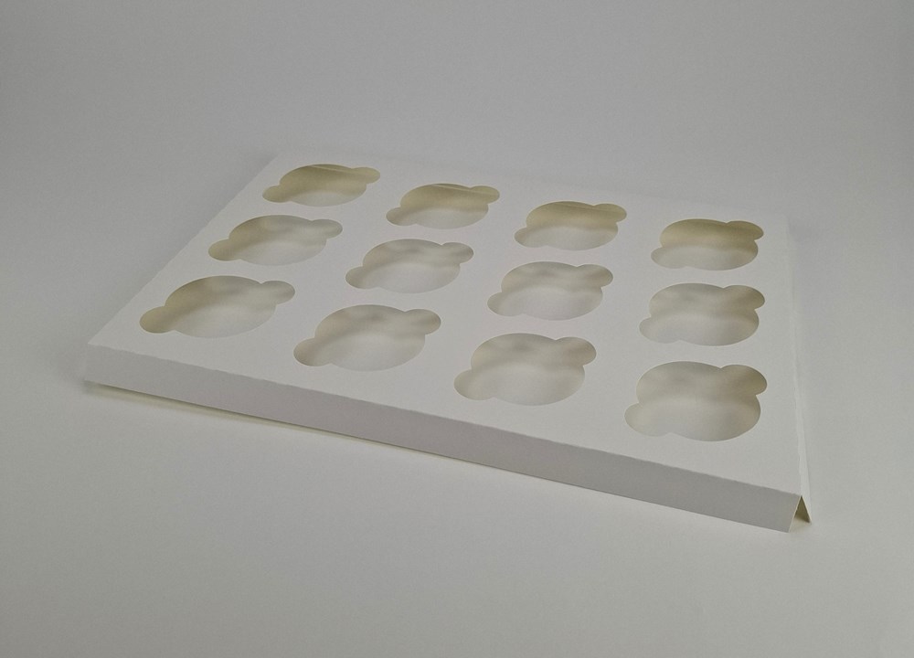 OSLO Premium Cake Box - 12 Cupcake Insert